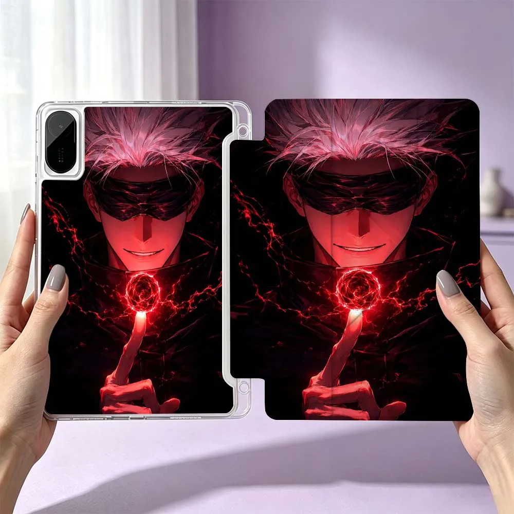 Gojo Satoru Boy Cool For Xiaomi Redmi Poco Pad 8 7 6 5 Pro SE 5G 11.2 12.1 11 inch 3Y Tablet Case