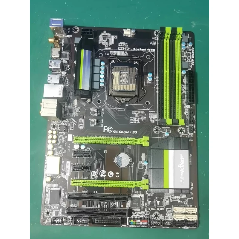 Tarjeta Madre G1.Sniper B5 Usada, LGA 1150, Compatible con CPU Intel Core de 4ª y 5ª Generación, RAM DDR3, para GIGABYTE