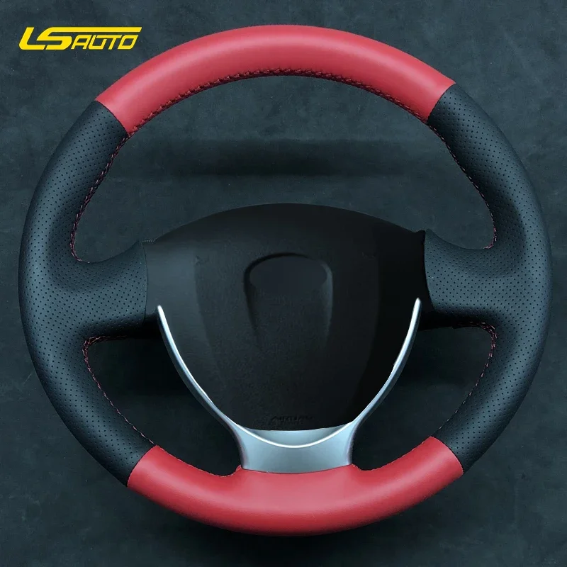 Braid on The Steering Wheel Cover for Lada Granta 2018-2019 Priora 2 2013-2018 Kalina 2 Braiding Cover for Steering Wheel Cover