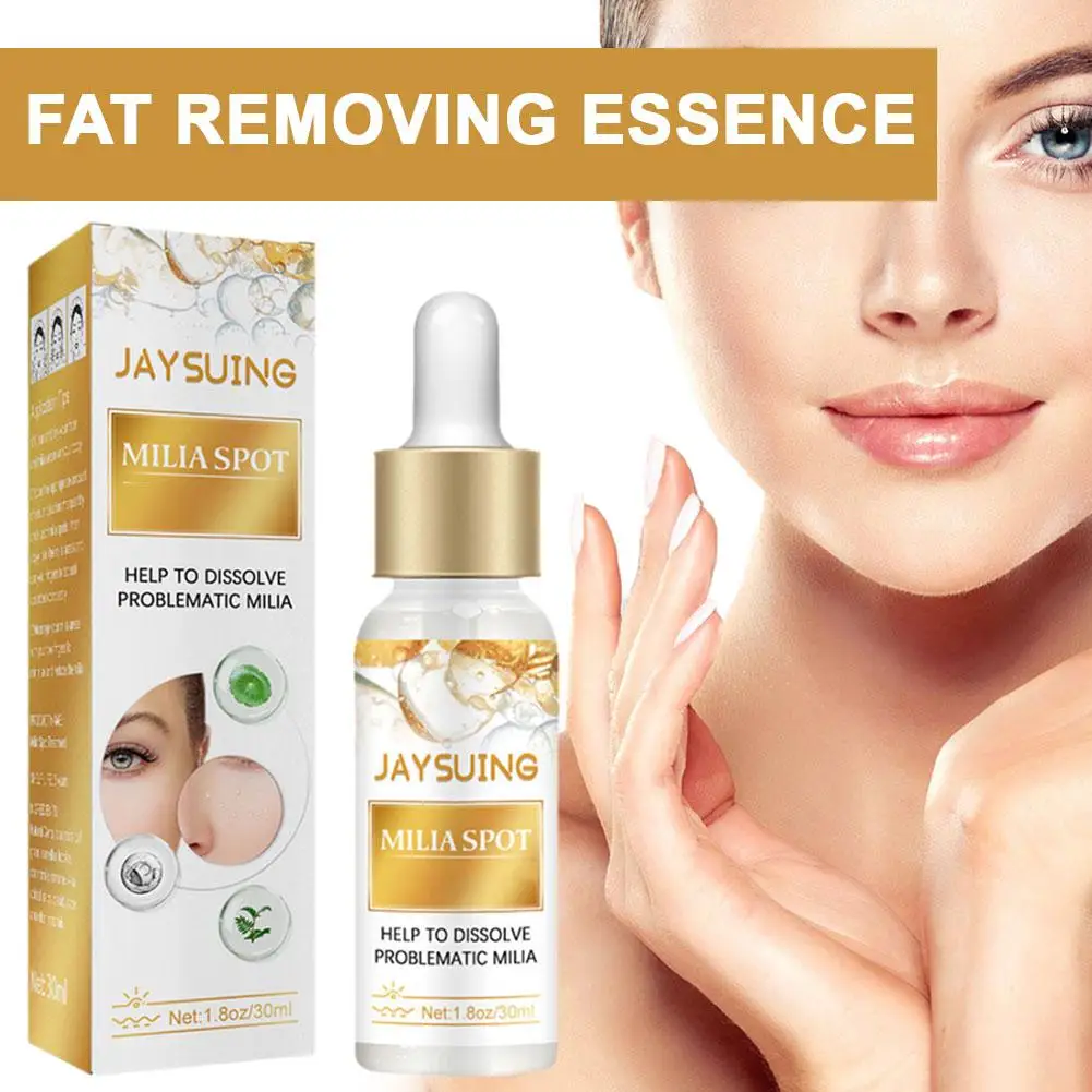 30ml Milia Remover Essenza Anti-grasso Granuli Essenza Siero Dissolvenza Around Linee sottili Rassodante Il Lifting degli occhi Rimuovere Particelle E W8Z4