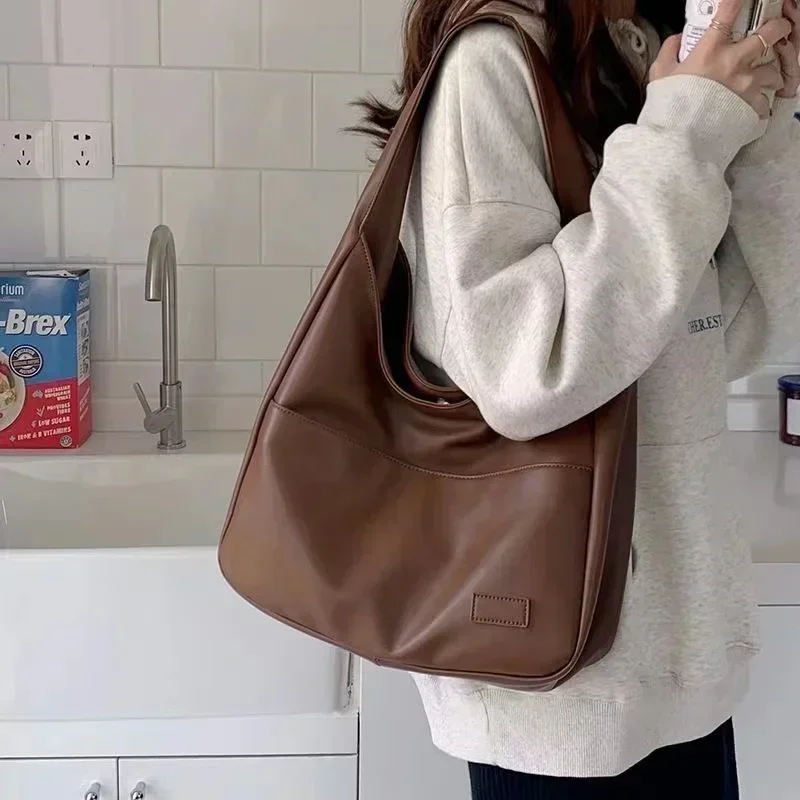 Bolso de mano de gran capacidad SFR2 para mujer, nuevo bolso de hombro a la moda, sencillo y versátil