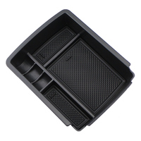 Center Console Tray For Golf 7 For Golf Mk7 VII 5G GT I R Armrest Container Black Storage Box for a Neat and Tidy Car Interior