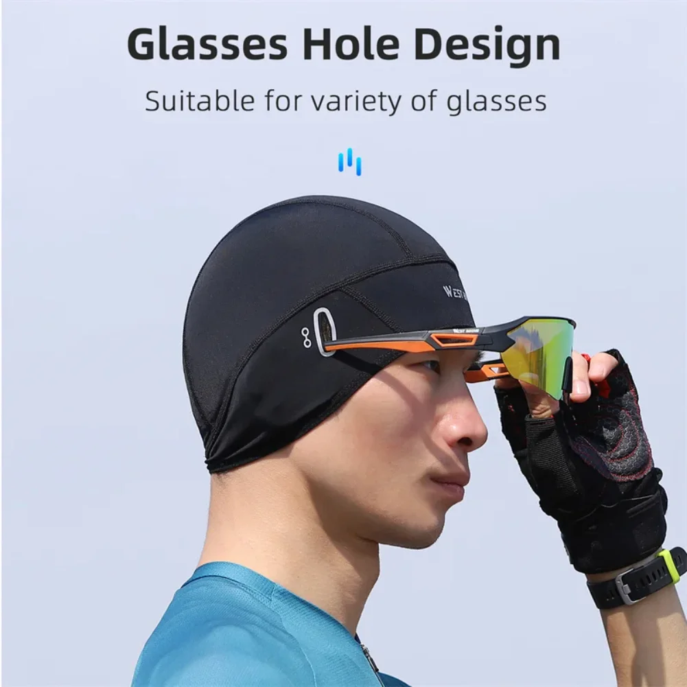 Cycling Cap Summer Cool Balaclava Ice Silk Mask Autumn Winter Warm Bicycle Hat Windproof MTB Bike