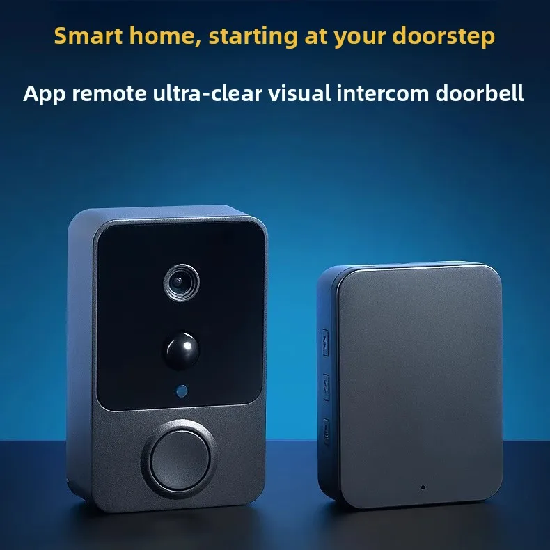 H8 Low Power WiFi Smart Doorbell Mini Video Doorbell PIR Motion Detection Wireless Home Security Door Bell Easy Install