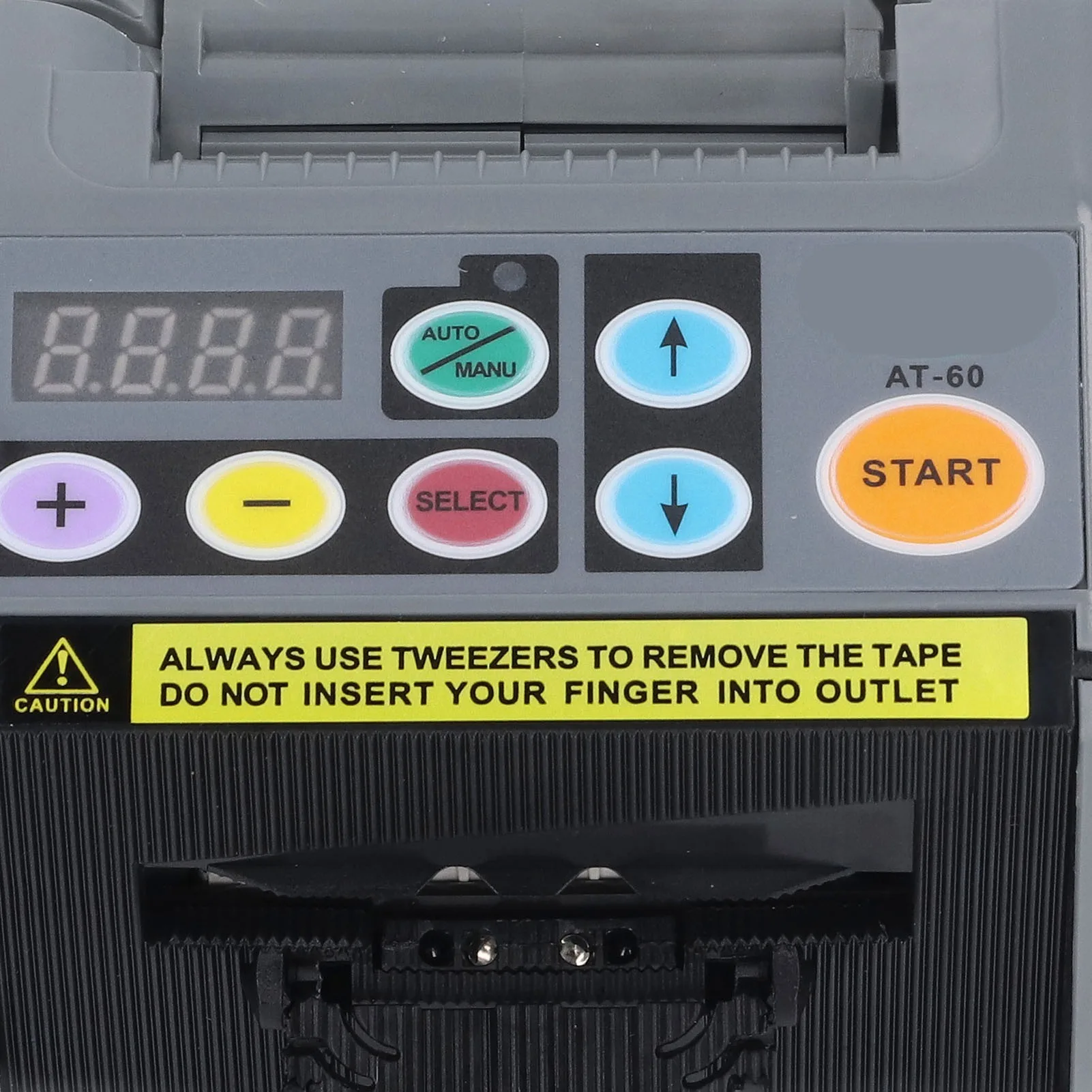 Automatic Tape Dispenser Electric 6 to 60mm Cutting Width 999m Cutting Length Ribbon Cutting Machine Electric Tape Dispenser