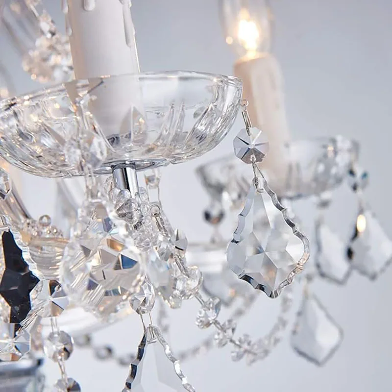 Maria Theresa Crystal Wall Sconce Verlichting Creatief Ontwerp Slaapkamer Led Kristallen Wandlamp Bed Home Modern Muur Lamp
