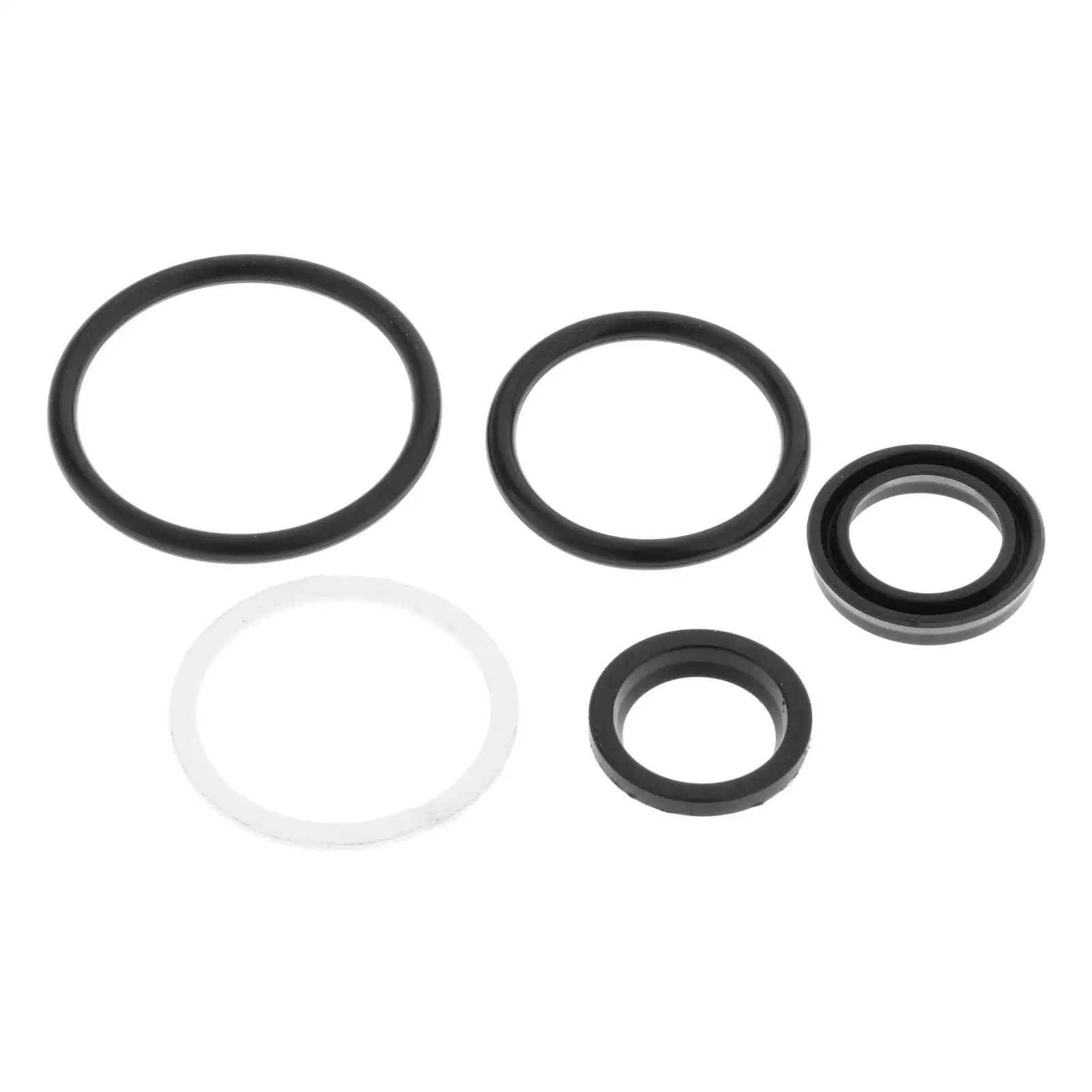 Durable Plastic Seal and O Ring Screw Trim Cylinder Kit Black Component Parts for Yamaha Outboard Engine Repair