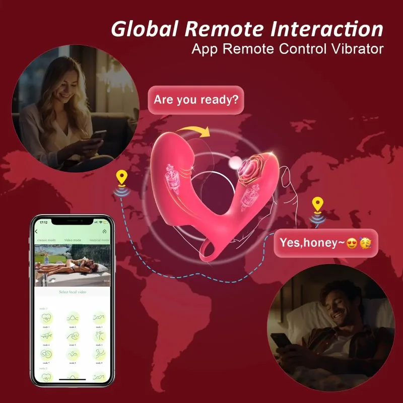 جديد G Spot الهزاز APP التحكم فنجر هزاز المهبل تدليك البظر محفز المحركات المزدوجة ألعاب الجنس الكبار للنساء الأزواج #4