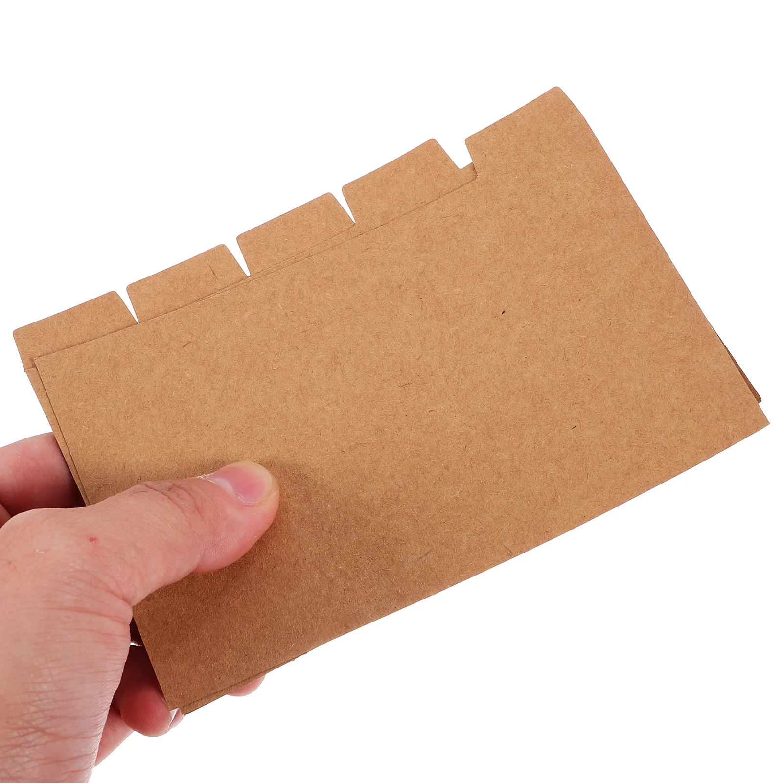

20 set Oxford Index Cards Paper Tab Dividers Portable For Notebooks Files Books Planners Binder Supplies Divider Notepad Tabs