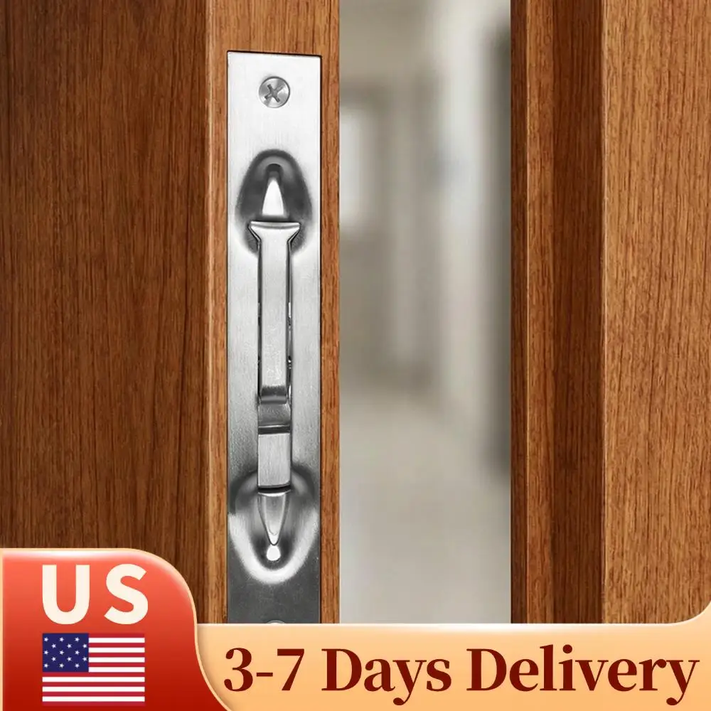 

10 Pcs Lever Extension Flush Bolt 16.54inch Lever Extension Door Flush Bolt Solid Stainless Steel for Metal Doors Aluminum Doors