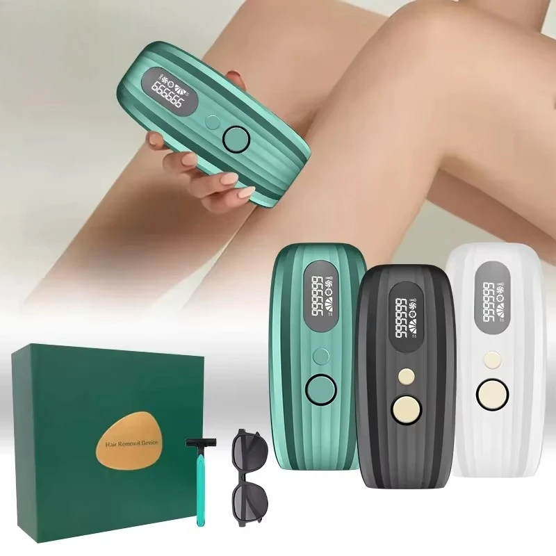 Laser Hair Removal Instrument Household Women's Electric Shaving Whole Body Armpit Hair IPL Strong Pulse Hair Removal Instrument