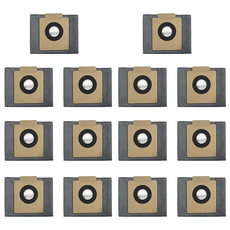 ABPP-14 Pack Dust Bags For Eufy Clean X8/X8 Pro/X10 Pro Omni Robot Vacuum Self-Empty Station, Vacuum Accessories Parts