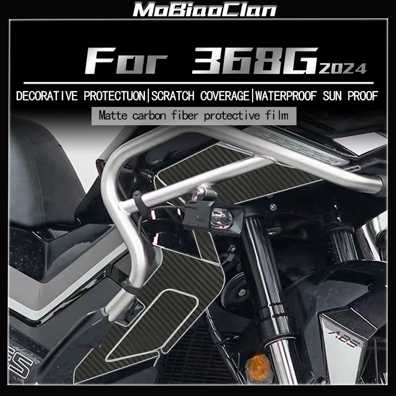 For ZONTES ZT368G 368 G 368g 2024 Motorcycle 3D protective stickers film decoratin and waterproof modification accessories