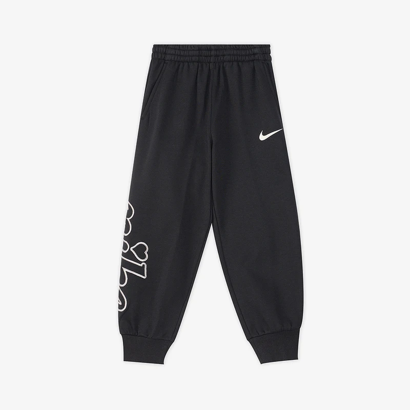

Оригинальные зимние детские трикотажные флисовые брюки Nike на шнурке IO5865-010