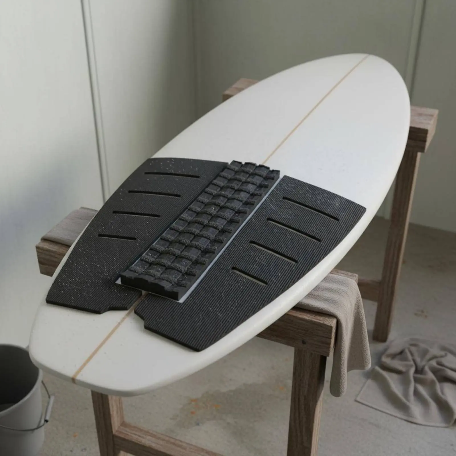 

Wave-Riding Tail Pad Saltwater Resistant Surfboard Traction Pad for Surfing