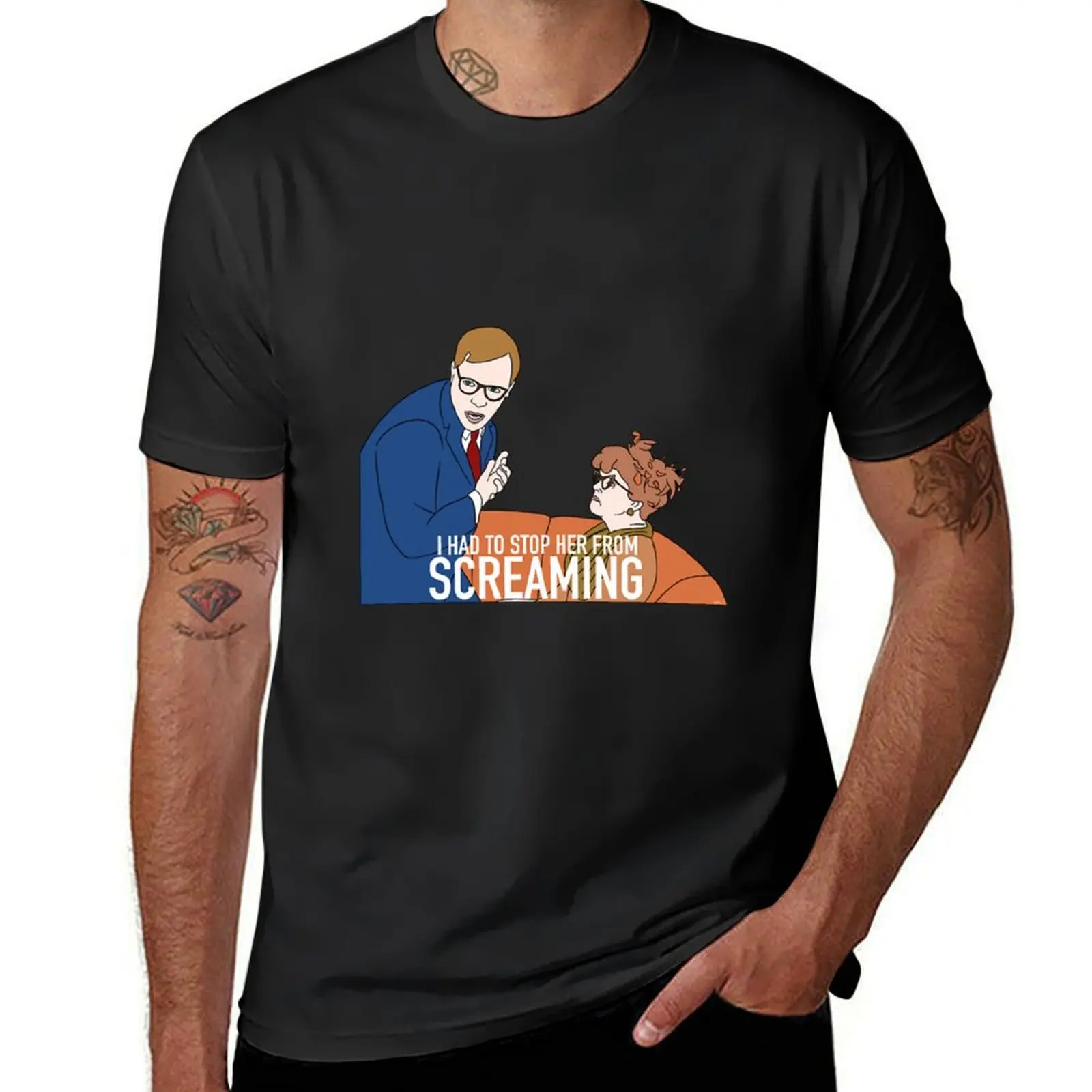 

Mr Green and Mrs Peacock T-Shirt Man t-shirt Anime t-shirt T-shirts man t shirts men