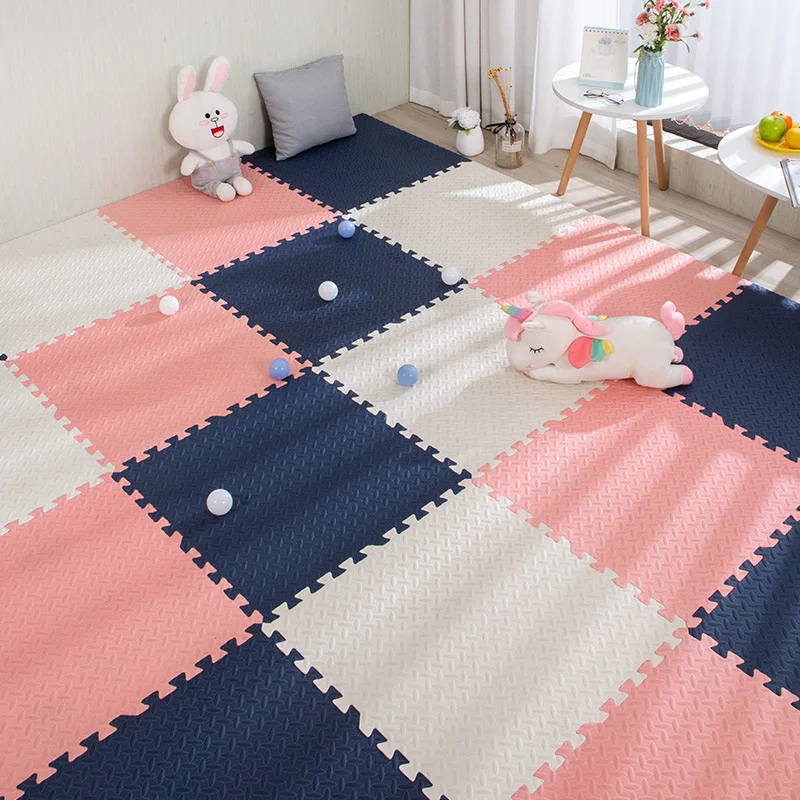 9pcs Baby EVA Foam Puzzle Play Mat Kids Rugs Toys carpet for childrens Interlocking Exercise Floor Tiles 30cmX30cm Soft Floor