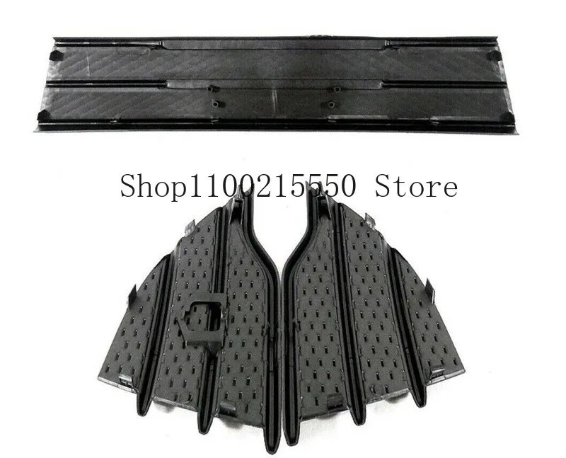 For Ford Kuga Escape Grille 2013-2016 Grille Trim Stickers High Version Grille Strip Chromium Styling Car Styling