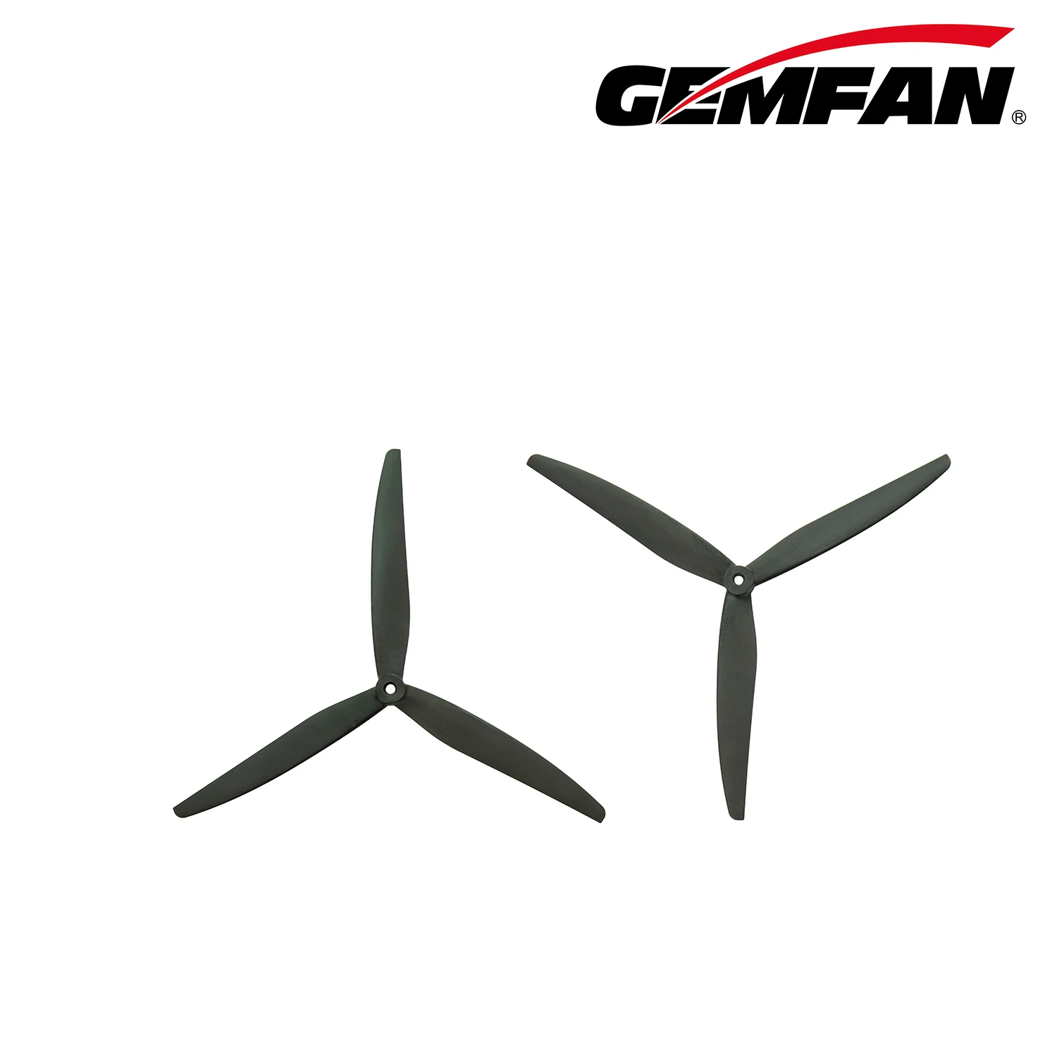 Gemfan-hélice 1270 de 3 palas, accesorios FPV Mulitrotor RC, piezas de Drones de largo alcance, fibra de vidrio, nailon, 1 par/2 piezas, CW, CCW, 12 pulgadas