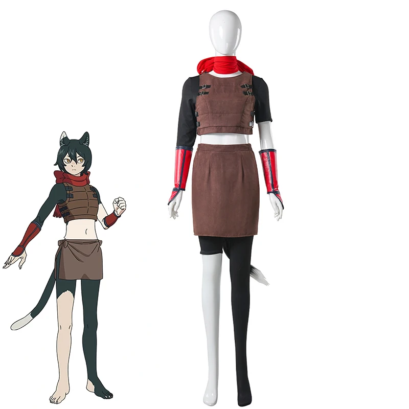 

Anime Adult Izutsumi Halloween Costume Outfit Delicious in Dungeon Izutsumi Women Cosplay