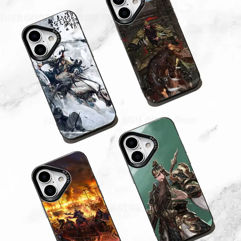 

Three Kingdoms Hero Case For IPhone 11 12 13 14 15 16 17 Pro Max XS X XR Cover