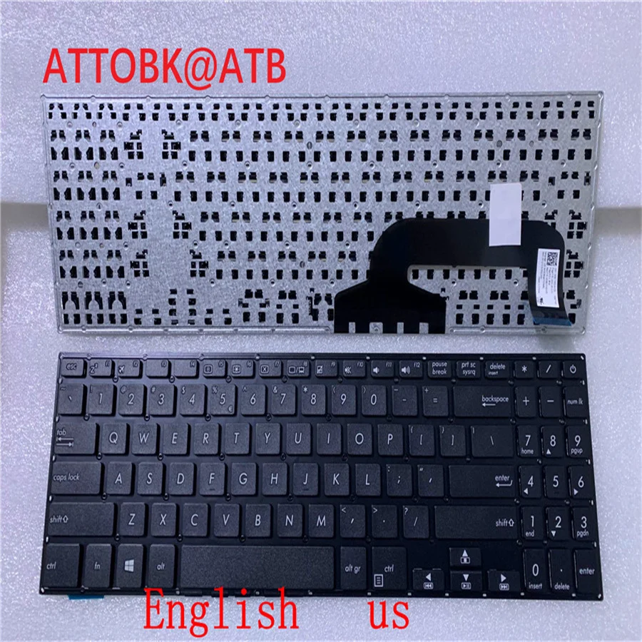 NEW English/Russian laptop keyboard for ASUS X507 A507 x507 x507la x507ma x507u x507ua Y5000 Y5000U RU/US KEYBOARD