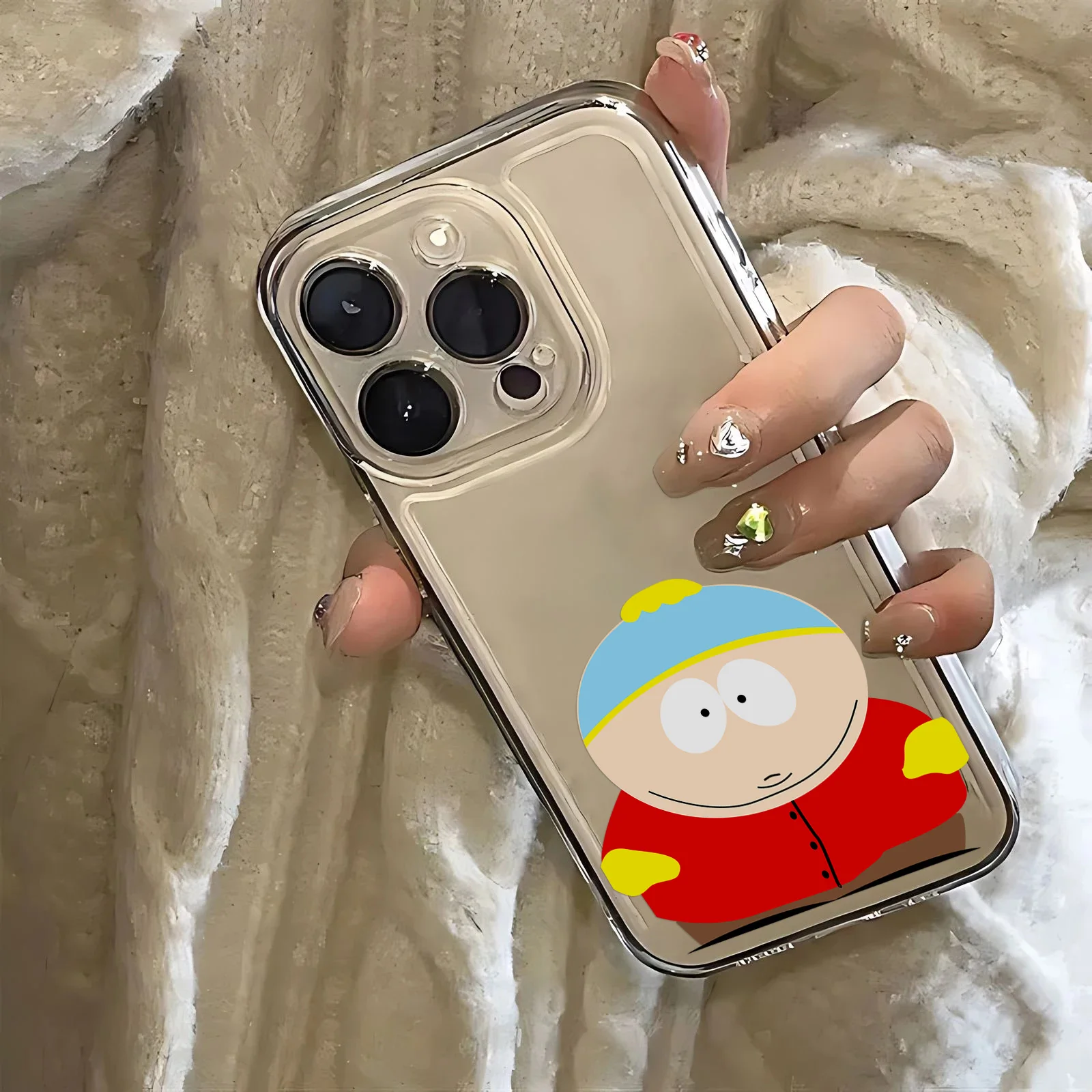 Funny S-South-Park Phone Case For VIVO Y28 V30e Y75 Y36 Y100 Y17s Y76 Y22s Y16 Y50 Y21 Y20 V29 V23e V21e 5G Transparent Cover image 5