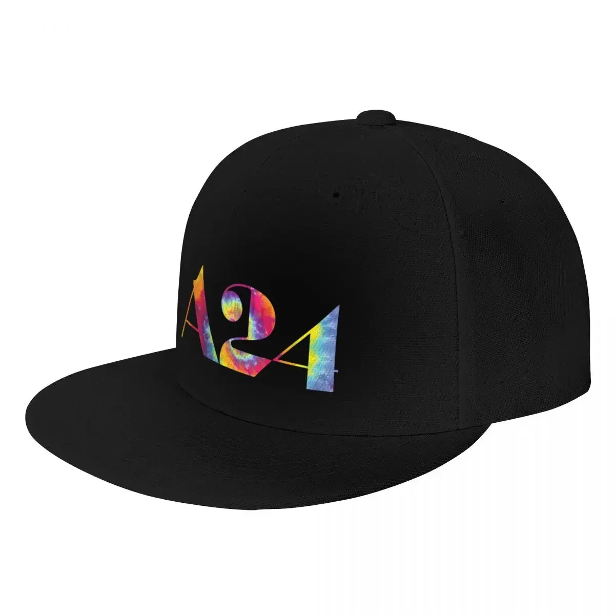 A24 tie dye logo Baseball Cap Rave Wild Ball Hat Sun Hat For Children Hats Woman Men's