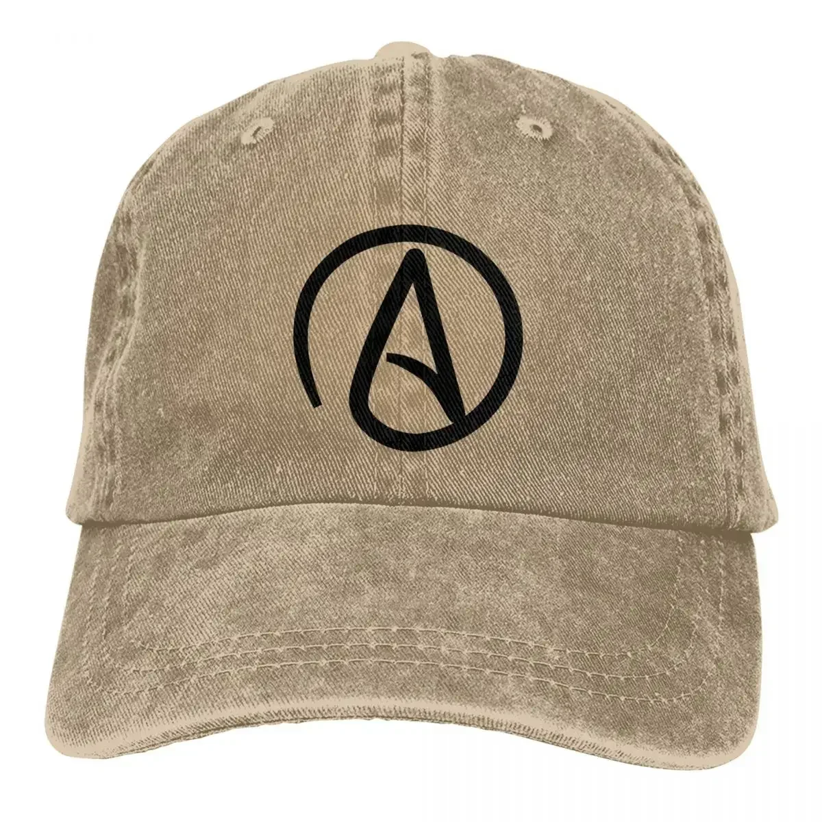 Atheist Atheism Baseball Cap Religious Belief Street Style Men Washed Hip Hop Hats Sunscreen Outdoor Sports Cap Present