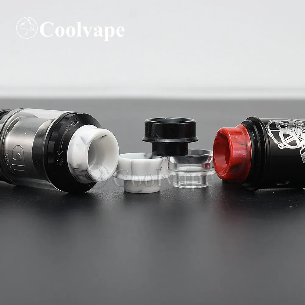 wolfcoolvape 810 drip tip Resin Mouthpiece for QP Designs Fatality M25 RTA Apocalypse GEN 2 RDA KONG 28MM rda