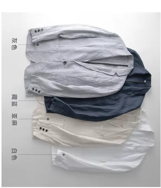Men Two piece Suit Striped Pleated Men Pants Set Pleated Drawstring Loose Lapel Pockets Thin Formal Business Men Set