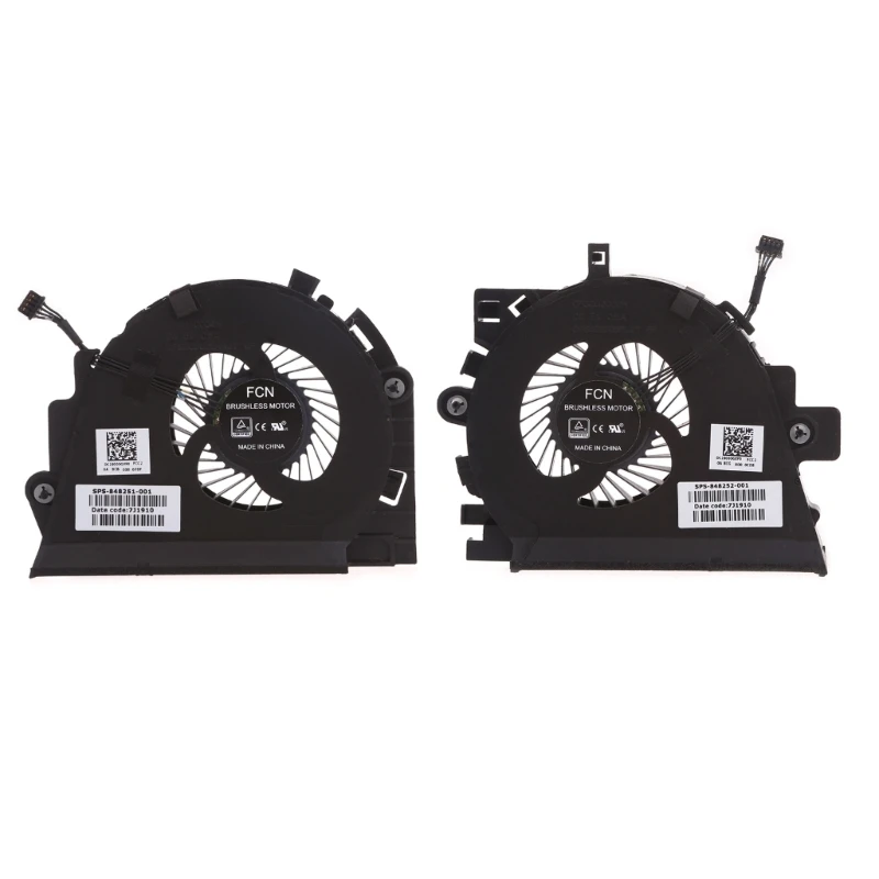 High Speed CPU GPU Cooler Fan Cooling Heatsink for HP ZBook 15G3 Radiator Laptop