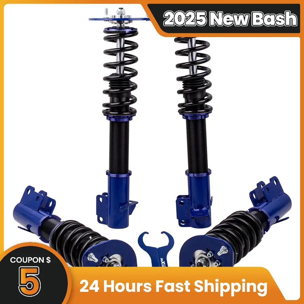 

Adjustable Coilovers for Dodge Neon SRT-4 2.4L 03-05 Shocks Absorber Coil Spring