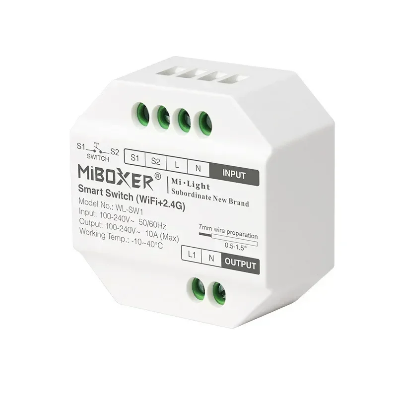 MiBoxer 2.4G RF Wireless Panel Remote Control MiBoxer/Mi-Light 2.4G Series Products