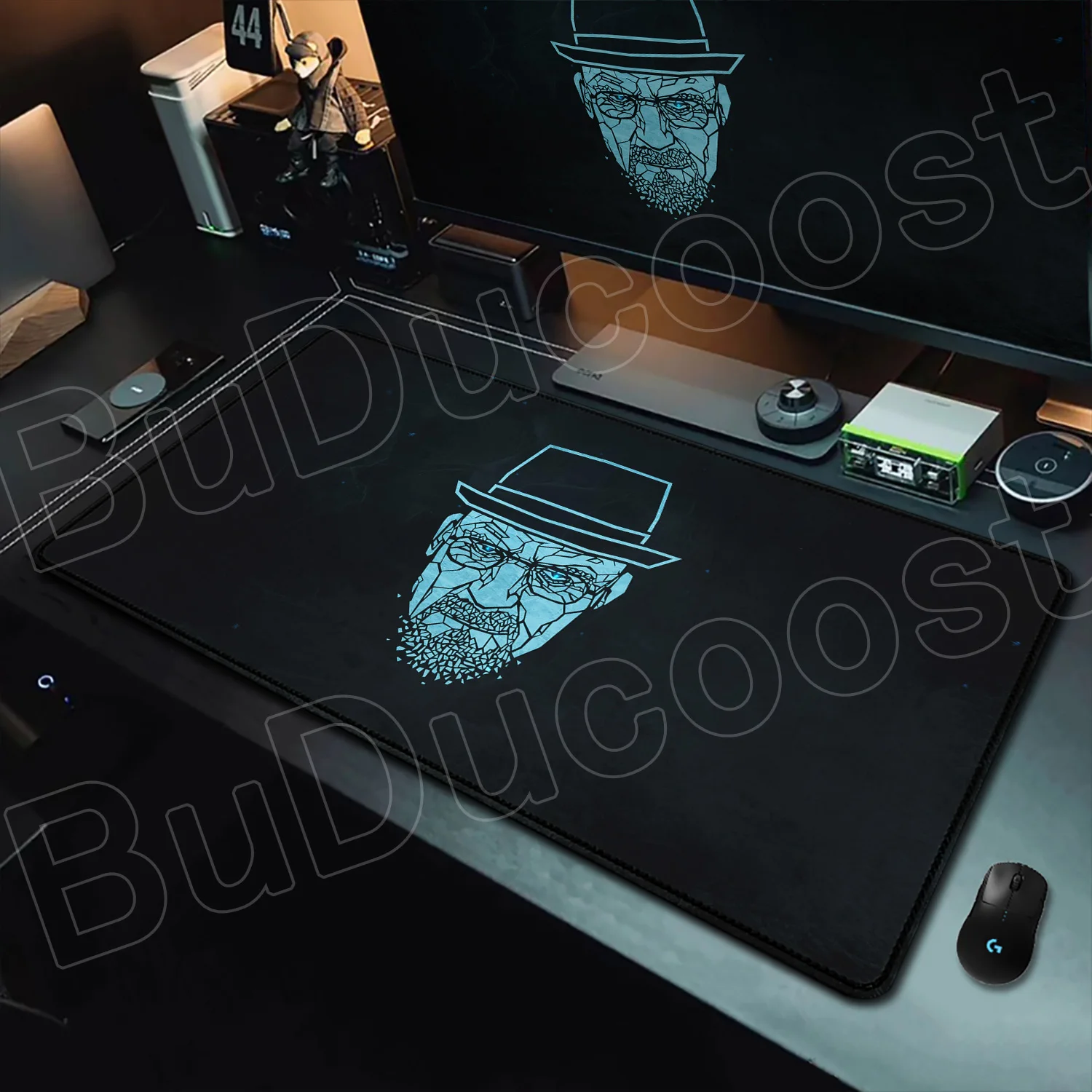 Heisenberg Breaking Bad Mouse Pad Boy Gift Motivational Positive Classic Images Natural Rubber Game Mousepad Desk Mat Large Size