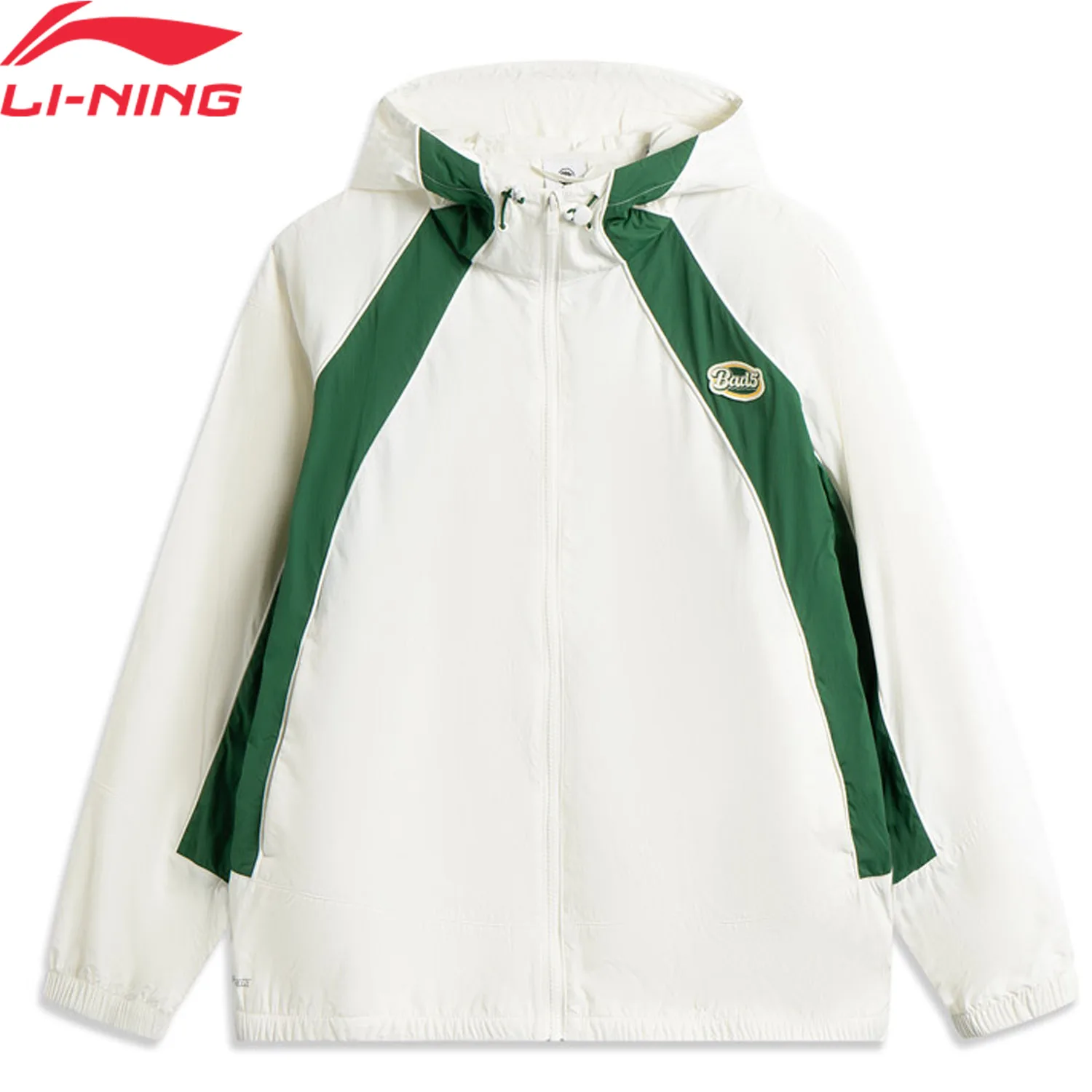 

Li-Ning Men BADFIVE Sports Windbreaker AT DRY FREEZE Breathable LN FAST DRY Street Style LiNing Basketball Jacket AFDV329