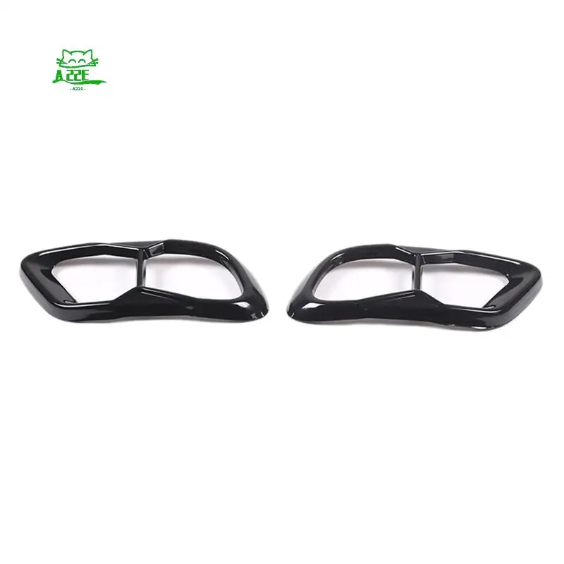 

A22E-For BMW X5 G05 X6 G06 X7 G07 2019-2022 (M60) Car Tail Muffler Exhaust Pipe Output Cover Trim Accessories