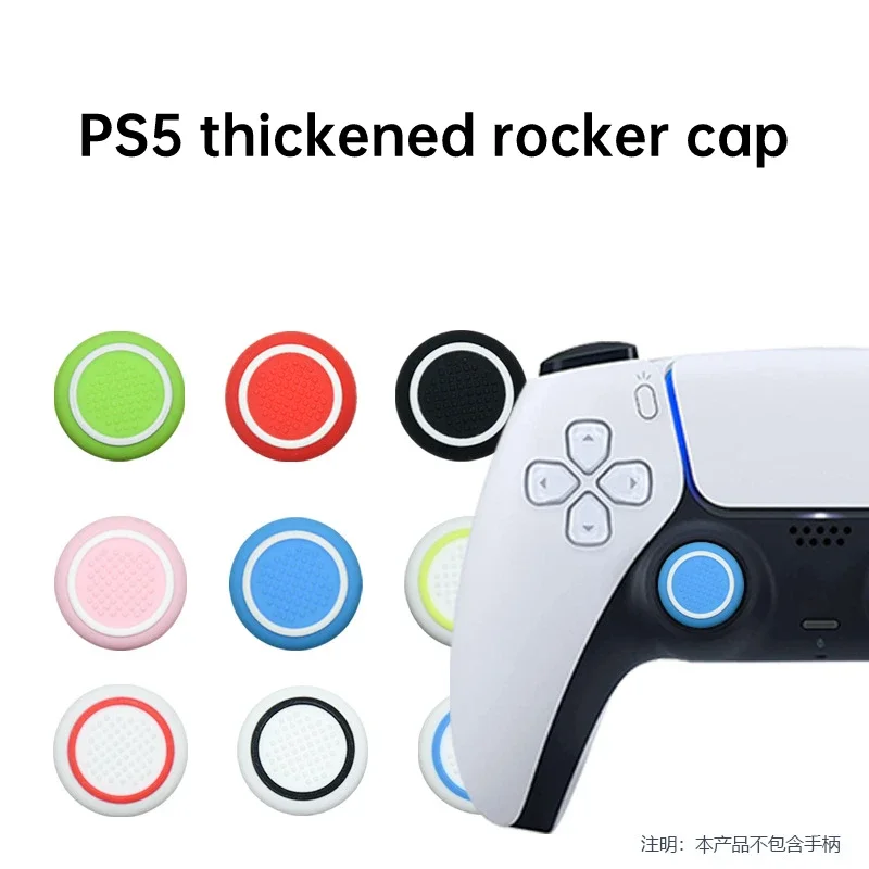 Tutup Thumbstick Xbox PS5 PS4 tutup Rocker pegangan penutup pengontrol Rocker untuk Sony PlayStation 4 5 untuk Xbox S/X Nintendo Switch Pro