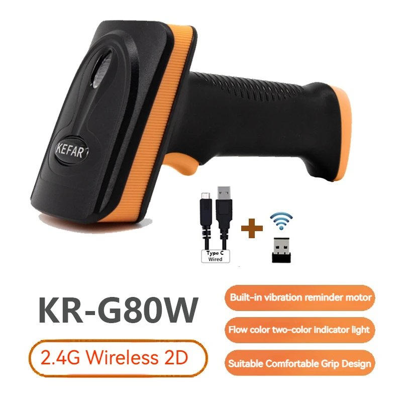 L8BL Bluetooth 2D Barcode Reader Und S8 QR PDF417 2,4G Wireless Wired Handheld Barcode Scanner USB Unterstützung Handy iPad
