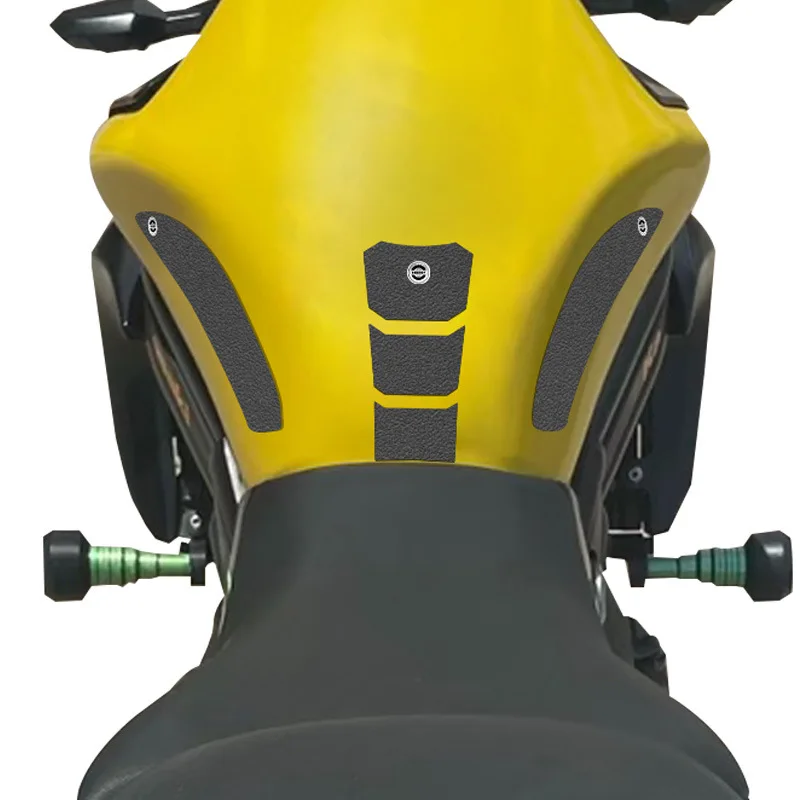 لكاواساكي EN6R EN-6R 2006-2016 قطع غيار الدراجات النارية خزان الجانب وسادة الغاز الوقود قبضة الركبة الشارات عدم الانزلاق الانزلاق على ياماها EN6-R #6