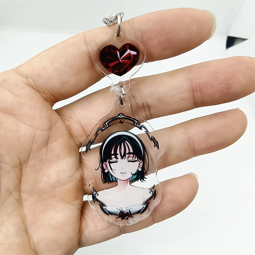 Anime ALIEN STAGE Keychains Pendant Car Key Chain Acrylic Stand MIZI SUA TILL IVAN HYUNA LUKA Fans Cosplay Accessories Gifts
