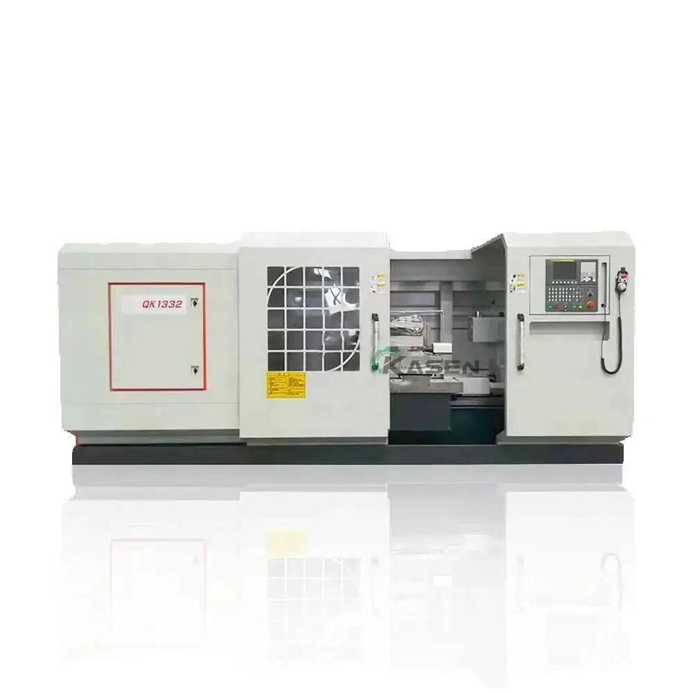 

В наличии Токарный станок с сертифицированием CE Qk1335 Высококачественный сверхмощный токарный станок с ЧПУ для нарезания резьбы по трубах