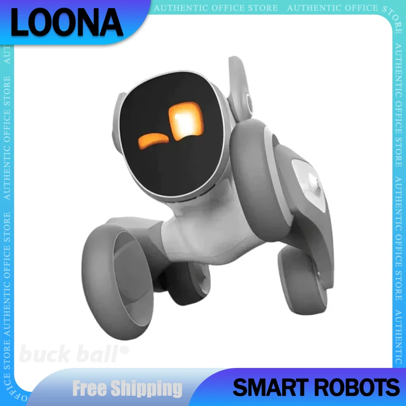 

Loona Smart Robot Dog Cute Intelligent Emotional Robots Accompany Voice Machine Compatible Game Monitor Electronic Toy Gifts