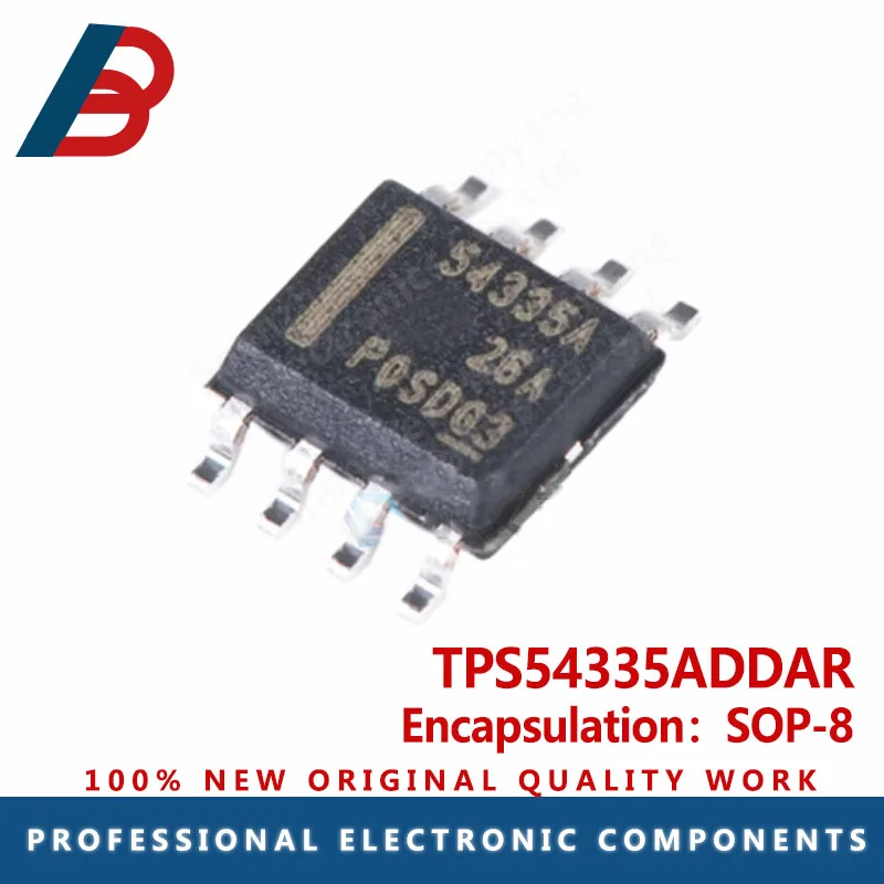 TPS54335ADDAR silk screen 54335A SOP-8 switching regulator chip TPS54335