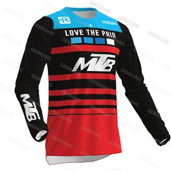 Mtb Jerseys  Mountain Bike MTB Shirts Offroad Long sleeve Motorcycle Motocross Sportwear Racing Bike Cycling Clothing