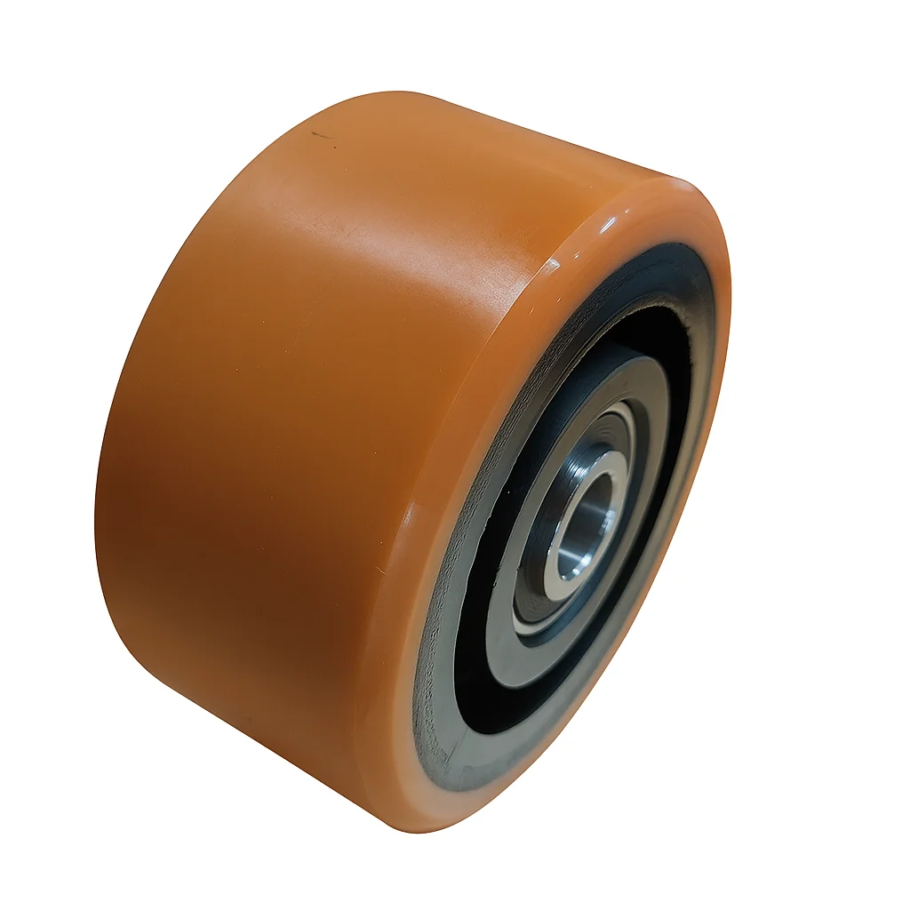 

Балансирное колесо для вилочного погрузчика Linde 0009933803, ролик грузоподъемный 125x60 62 20 мм, запасные части для вилочных погрузчиков