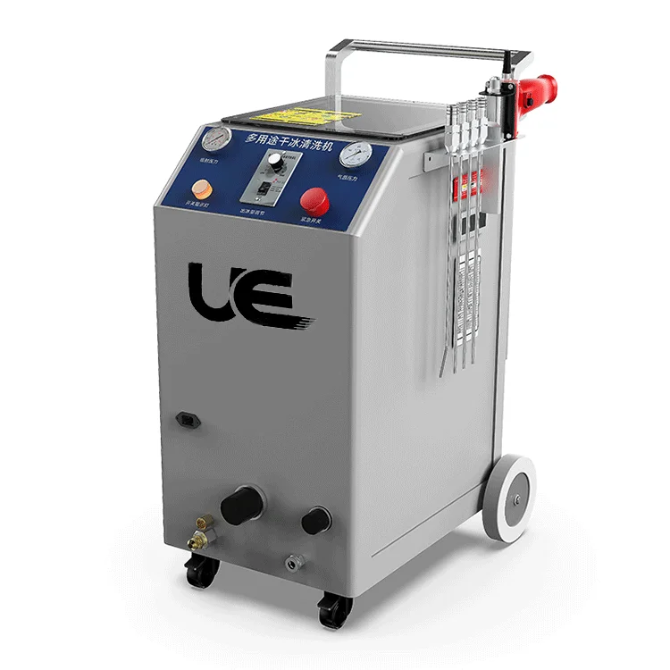 

UE-G1 Clean Vehicle Engine Carbon Deposition Dry Ice Blasting Machine Cleaner Multi-functional Dry Ice Cleaning Machine