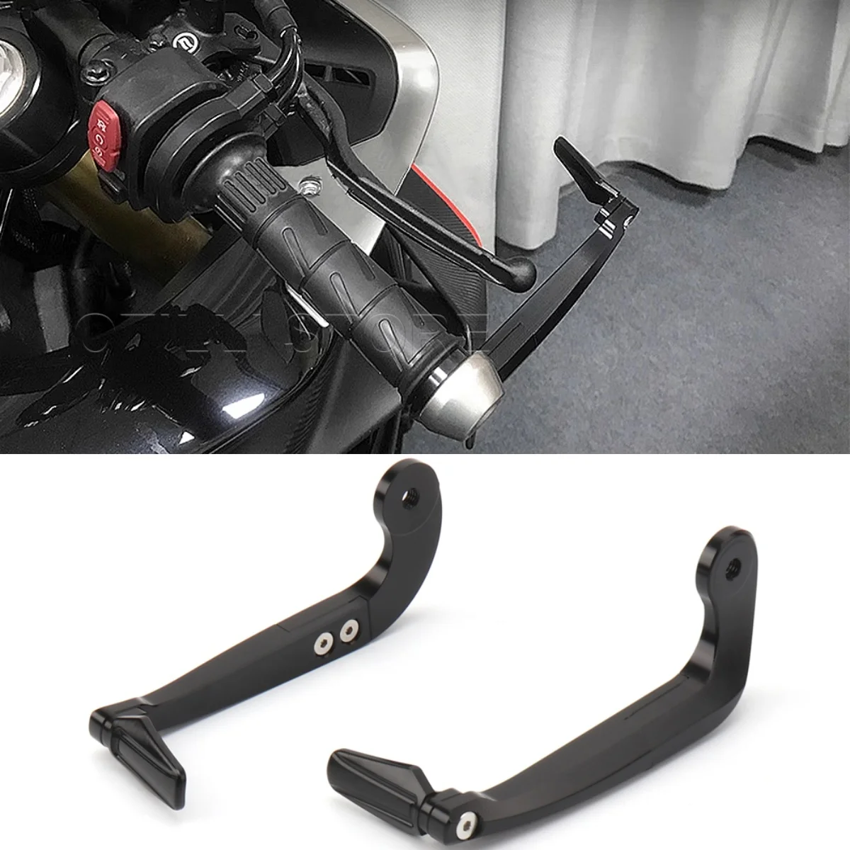 450SR دراجة نارية الألومنيوم Handguards قفازات واقية لليد دواسة فرامل رافعة الحرس ل CFMOTO 450SR 450 SR 2022 2023 حماية المقود