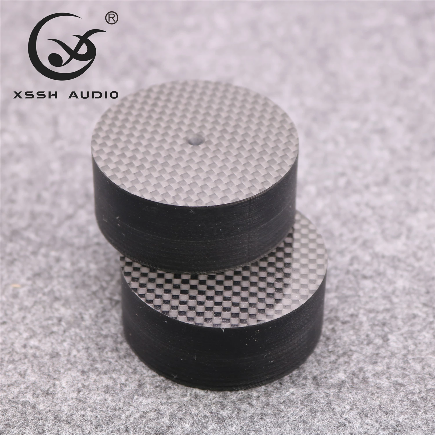 HIFI Audiophile Round Isolation Feet Damping Pad 50*20mm Shock Absorbing Stand for CD Player Amplifier Speaker Audio Accessory