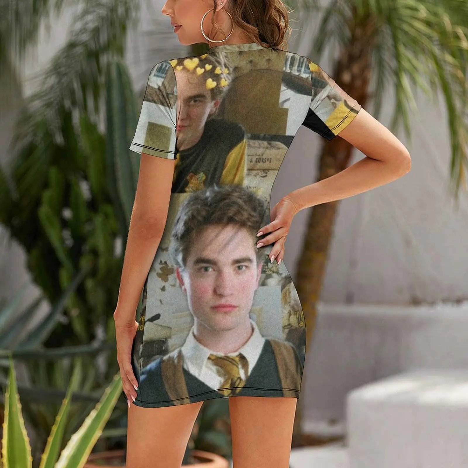 cedric diggory For Custom Kids Mask Tote Bag Pillow Shower Curtain Coaster Mug Case Phone Etc Short Sleeved Dress